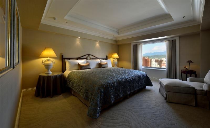 The Sherwood Taipéi Exterior foto A bedroom at the hotel